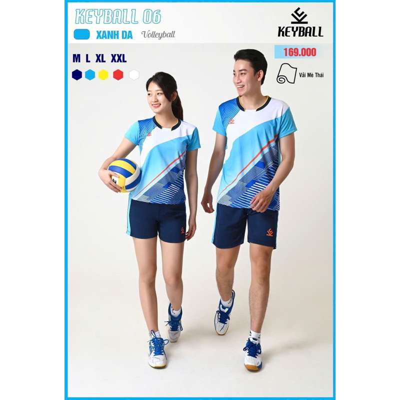 Bộ bóng chuyền nam nữ