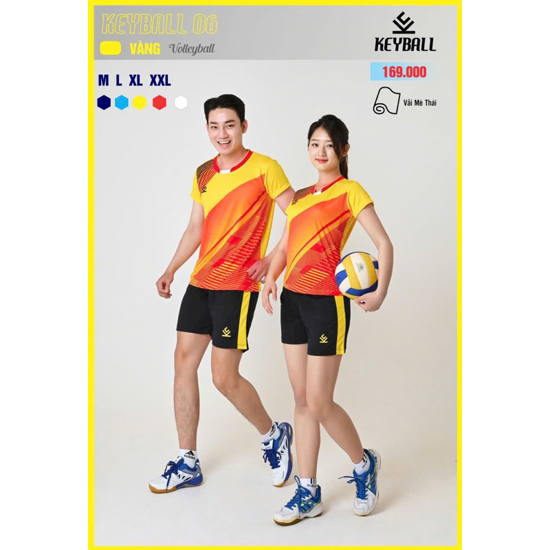 Bộ bóng chuyền nam nữ