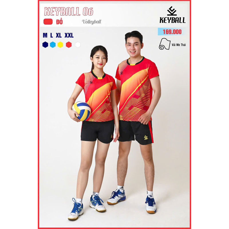 Bộ bóng chuyền nam nữ