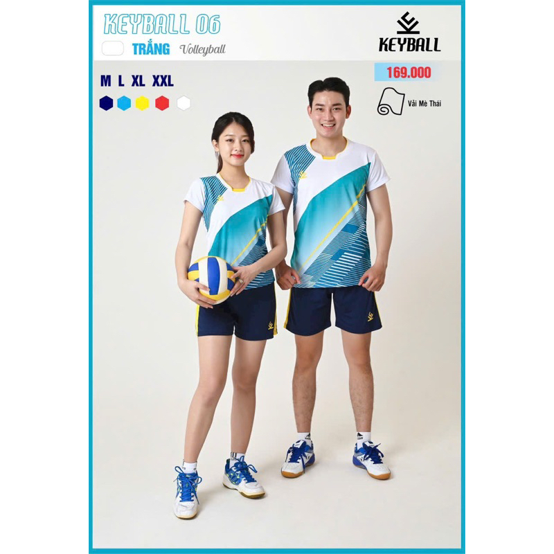 Bộ bóng chuyền nam nữ