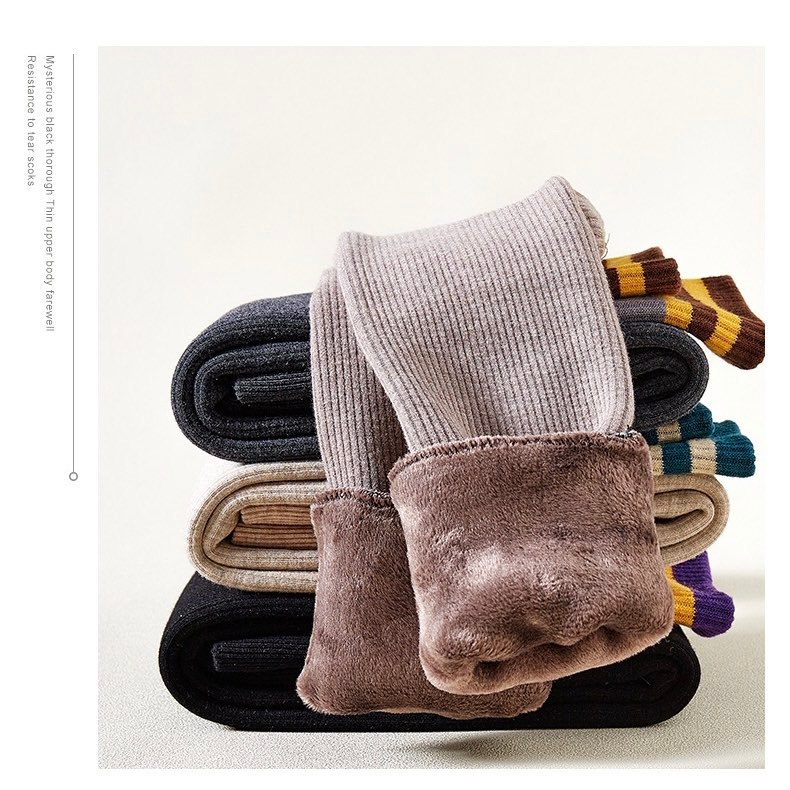 Quần legging lót Nỉ nhung Quảng châu siêu ấm cho bé gái 9-28kg _SAMKID