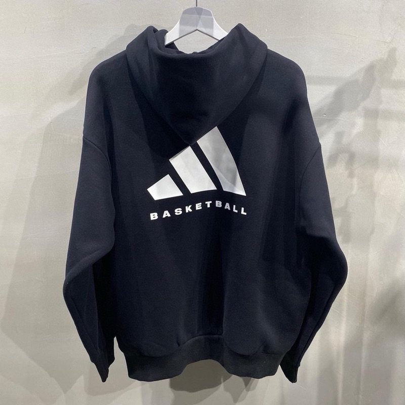 Áo Hoodie Adidas Basketball dày dặn chính hãng, nỉ mùa đông full tag bọc