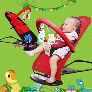 FREESHIPGhế nhún chuẩn hãng ⚡có rung cho bé + Tặng thanh treo đồ chơi cho bé.