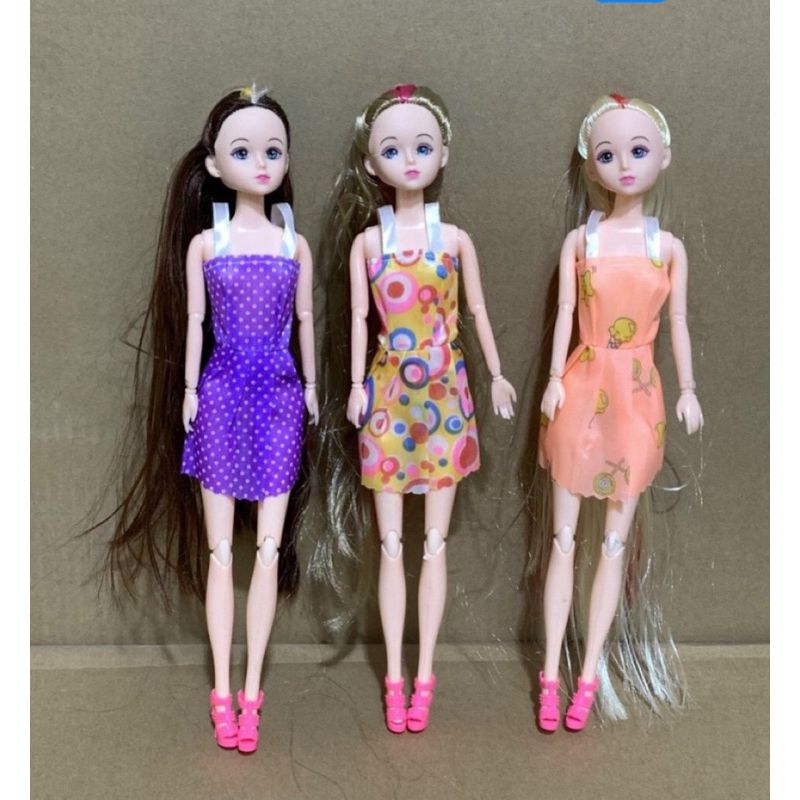 Búp bê công chúa tóc dài đa khớp xoay cho bé gái
