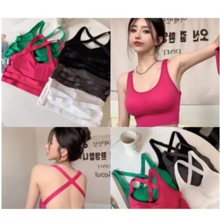 Áo bra dây đan chéo sau lưng