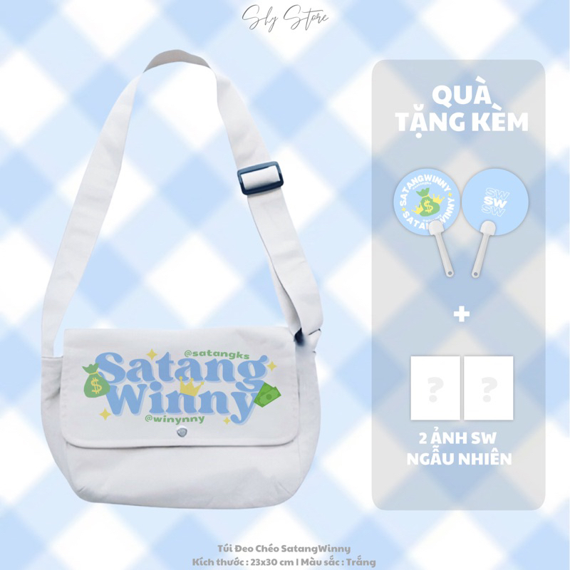 SATANGWINNY - TÚI ĐEO CHÉO ĐÁNG YÊU