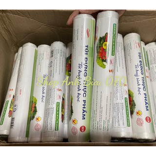CUỘN 100 TÚI ĐỰNG THỰC PHẨM PHÂN HUỶ SINH HỌC(15,24,30)