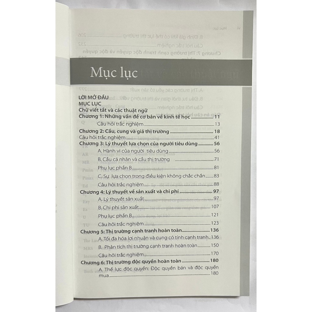 Sách - Câu hỏi - Bài tập - Trắc nghiệm Kinh tế vi mô