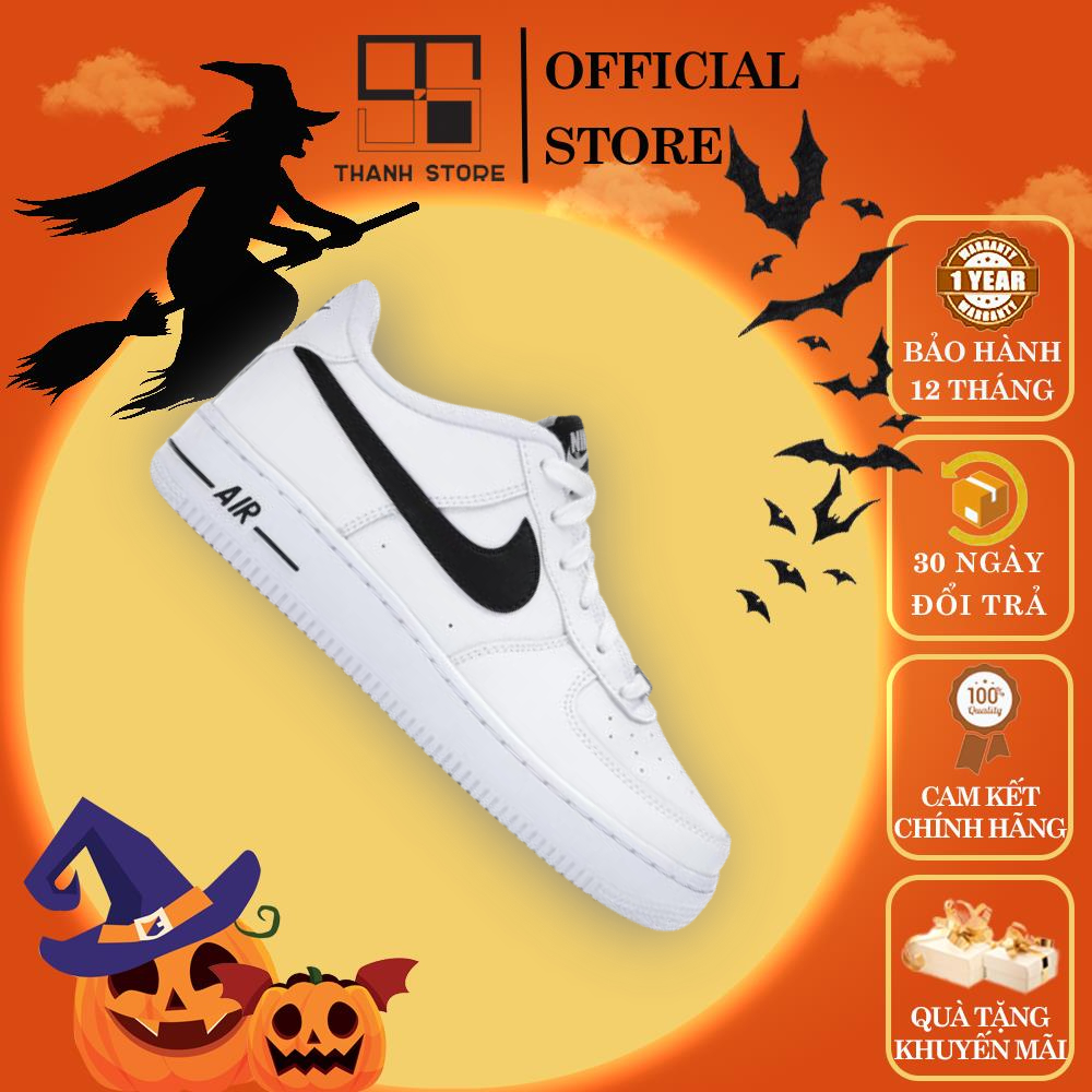 Giày thể thao nam nữ trắng đen giày AIR FORCE 1 LOW '07 AN20 giày AF1 _ hàng xuất khẩu thời trang - NAF1L7