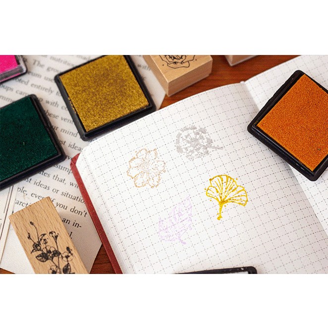 Mực in dấu vân tay  - 01 hộp/màu