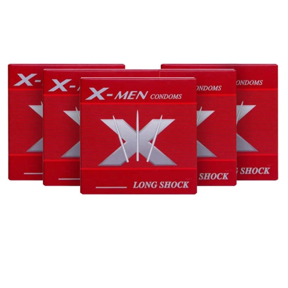 Bao cao su Xmen 6 bi gai, tăng kích thích, siêu mỏng, kéo dài thời gian.