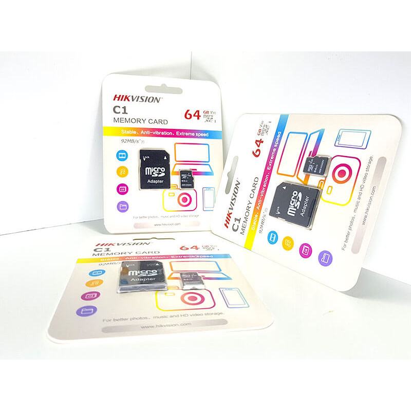 Thẻ nhớ HIKVISION C1 chuyên Camera 32GB / 64GB - Hàng Chính Hãng