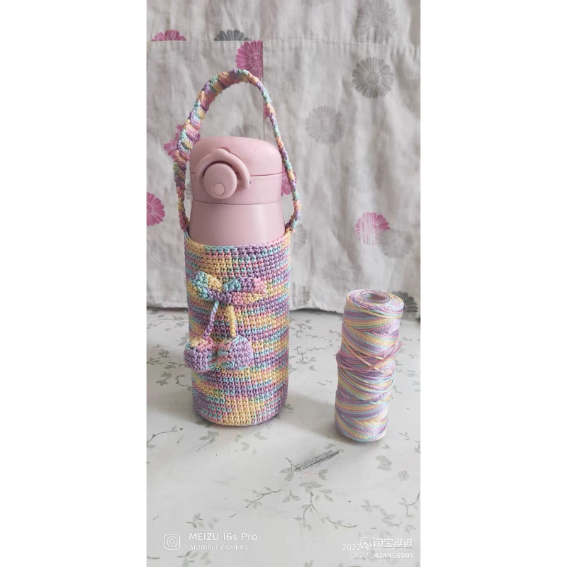 Sợi dệt 1.5mm màu loang