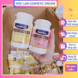 Kích Trắng Vaseline X10 Hủ 200g-Kích trắng vaselin dưỡng ẩm mềm mịn da ngày và đêm