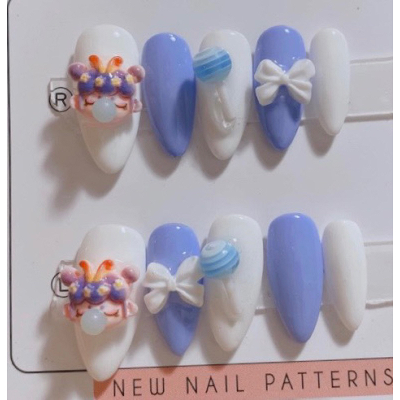 Nail box hoạt hình thiết kế giá rẻ sale 30k lấy tương tác