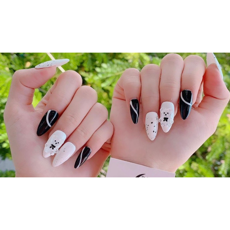 Nail box hoạt hình thiết kế giá rẻ sale 30k lấy tương tác