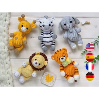 Thú nhồi bông handmade dễ thương, thú nhồi bông nhiều mẫu móc len, dành tặng người yêu, quà tặng ý nghĩa
