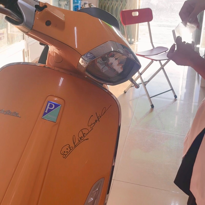 TEM DÁN XE CHỮ KÝ THEO TÊN