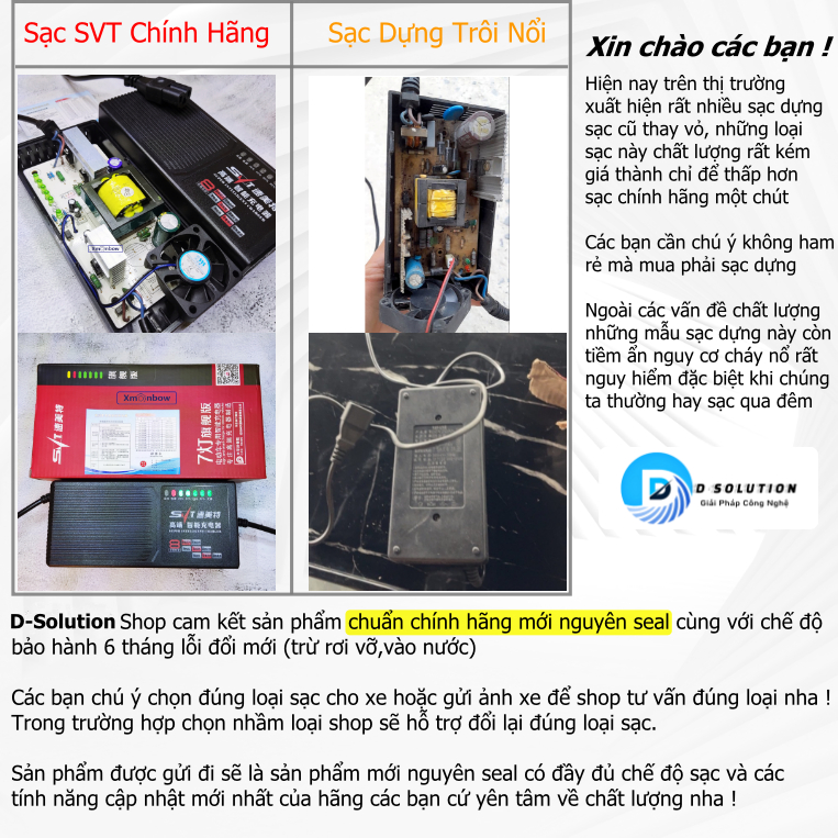 Sạc Xe Đạp Điện Xe Máy Điện 48V 12Ah 20Ah 60V 72V Tự Ngắt Chống Phồng Bình-7 Đèn Báo Thông Minh