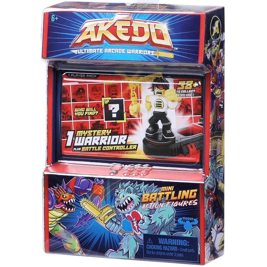 Mô hình đồ chơi nhân vật Chiến binh siêu đẳng Akedo Ultimate Arcade Warriors