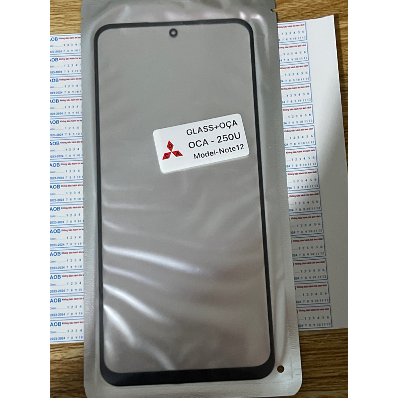 Kính ép redmi note 12 oca xịn