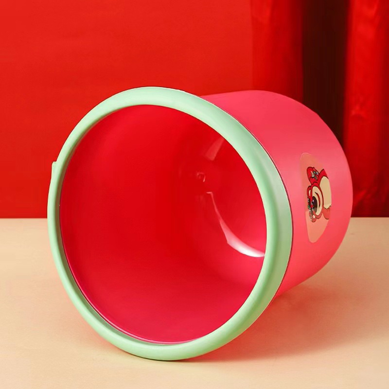 Thùng Đựng Rác Cao Cấp Hình Gấu Dâu Lotso Dễ Thương - Thùng đựng đồ đa năng - Mẫu Hot mới nhất