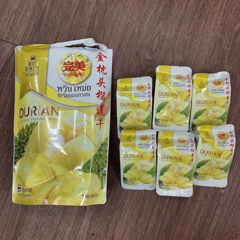 SẦU RIÊNG SẤY YANWEI HÀNG CHUẨN THÁI LAN DATE MỚI