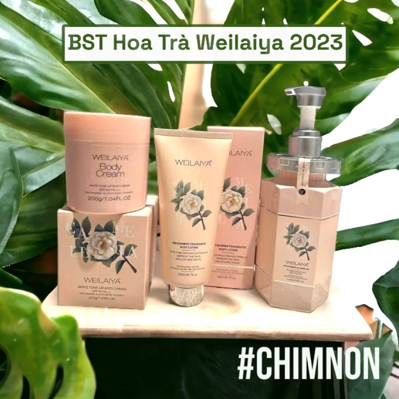 Sữa Tắm, Dưỡng Thể và Kem Body Weilaiya Hoa Trà Mới