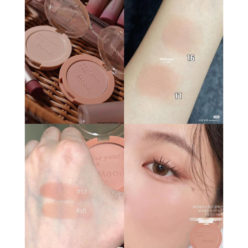 [TẶNG CỌ MÁ] PHẤN MÁ HỒNG PERIPERA PURE BLUSHED SUNSHINE CHEEK TRANG ĐIỂM MAKEUP | BigBuy360 - bigbuy360.vn