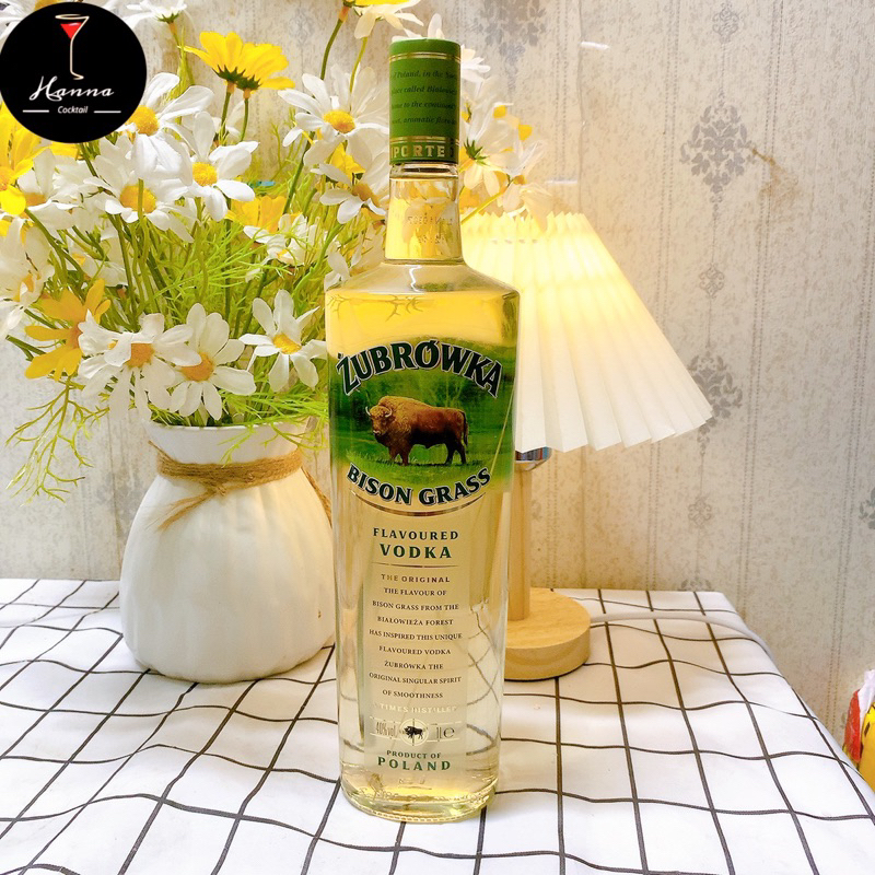Vodka Zubrowka Bison Grass -Vodka Cọng Cỏ