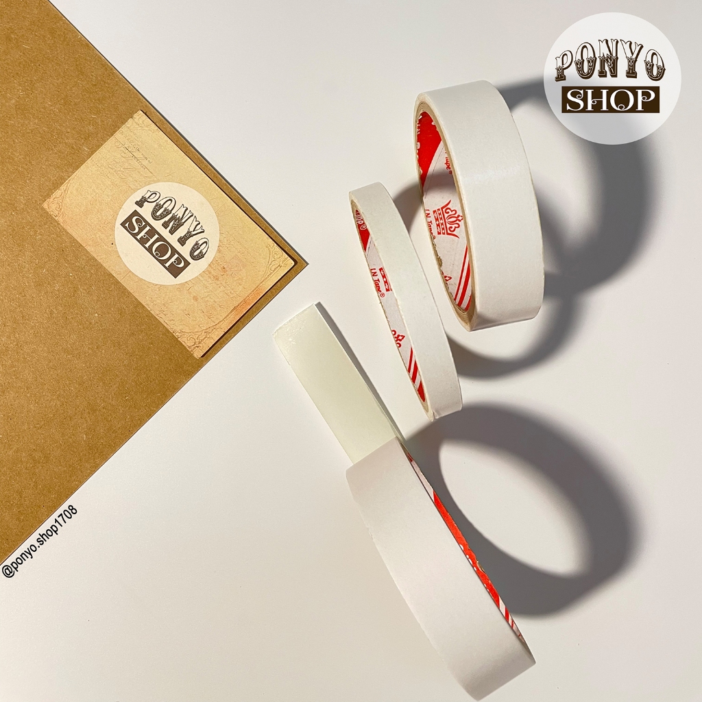 Băng keo 2 mặt - Băng dính 2 mặt dán giấy làm thủ công