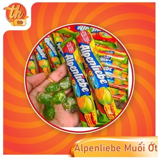 Kẹo Alpenliebe Xoài Nhân Muối Ớt , Thỏi Kẹo Alpenliebe, Gói Kẹo Ngậm Alpenliebe Vị Xoài Nhân Muối Ớt