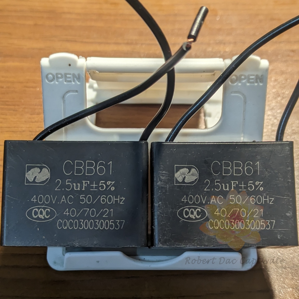 Tụ quạt điện 2.5µf 450V.AC