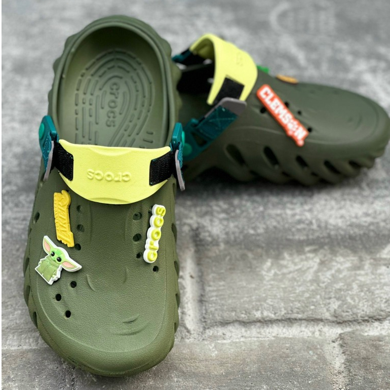 Sục Echo Clog Chính Hãng Thiết Kế Quai Dù Siêu Hot