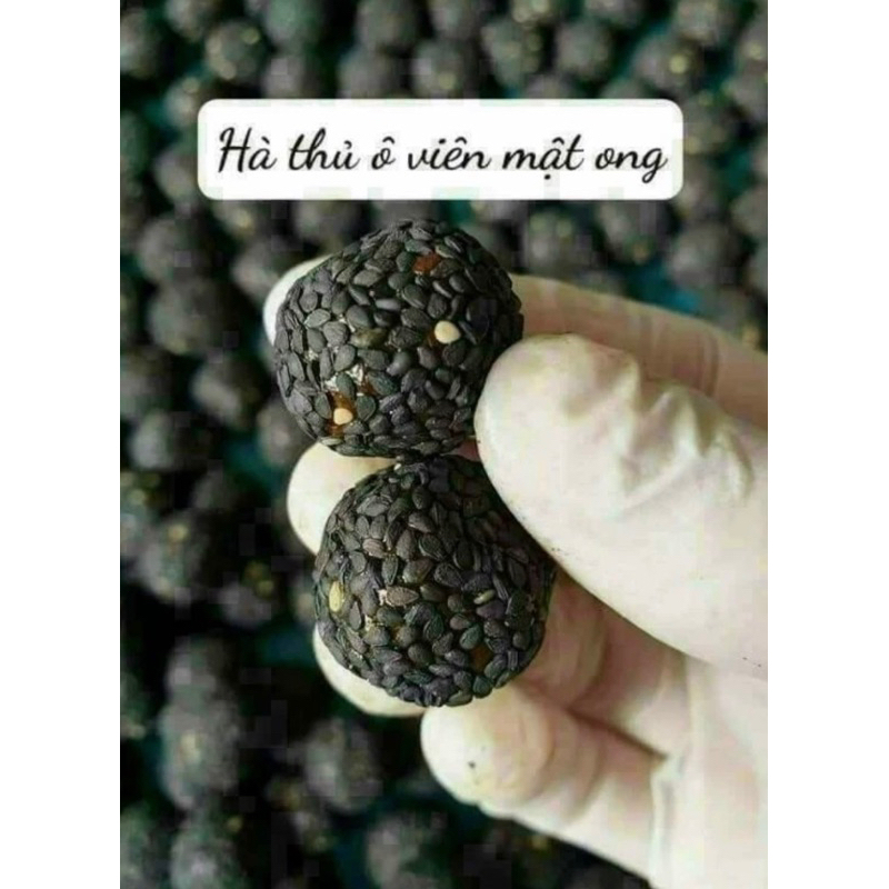1 Kg = 2 Hộp Viên hà thủ ô mật ong vừng đen