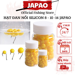  Hạt đan nổi vị ngô Silicon Japao mồi câu lửng câu lăng xê câu đài cá chép hiệu quả size 8 10 14mm 