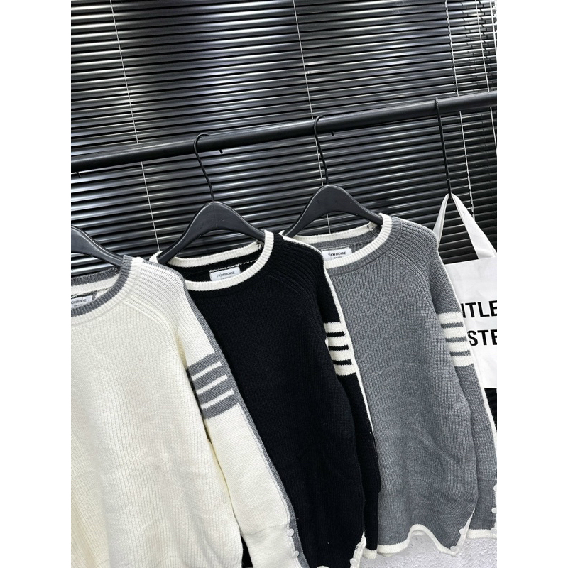 Len thom viền sọc tay