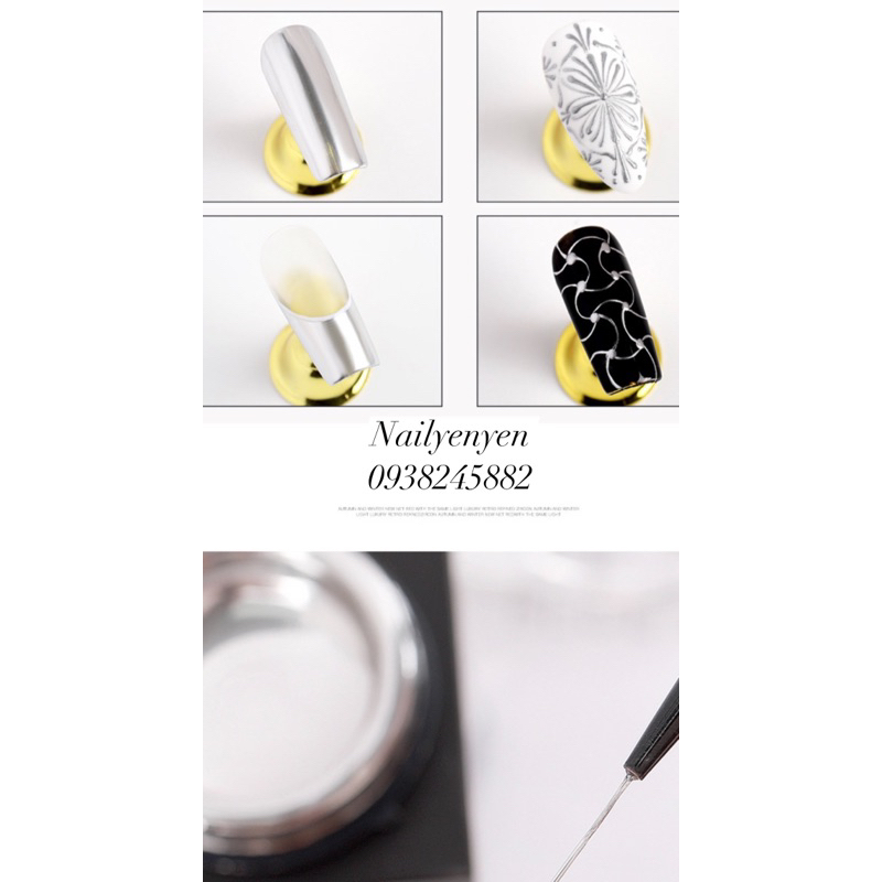 Gel inox metan gương sáng cao cấp hủ 5ml