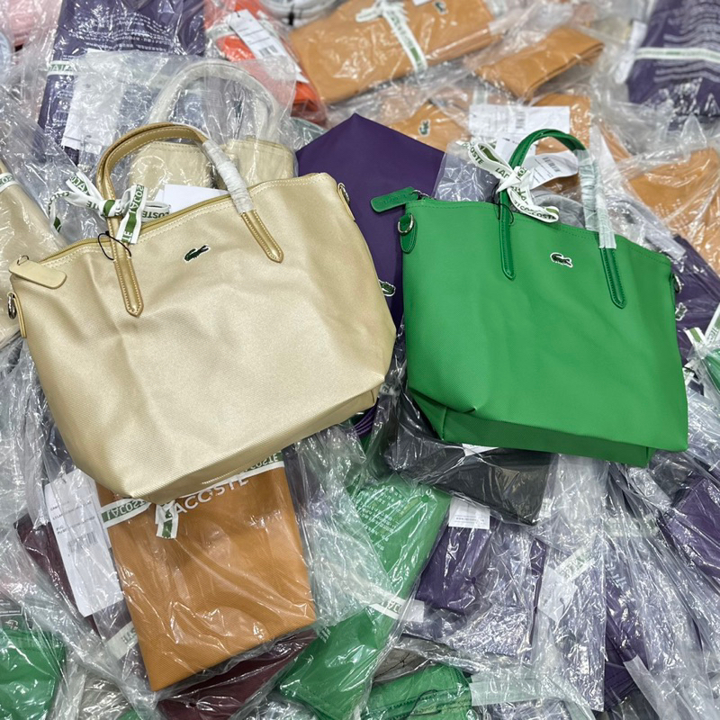 Túi lacoste tote công sở nữ