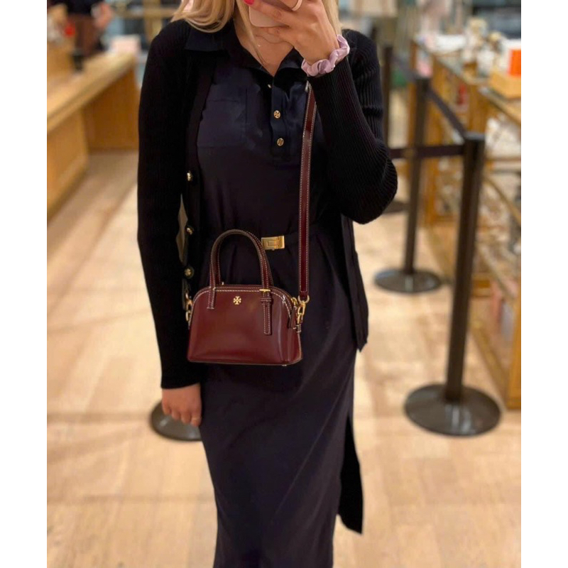 Túi tory burch emerson dáng hến