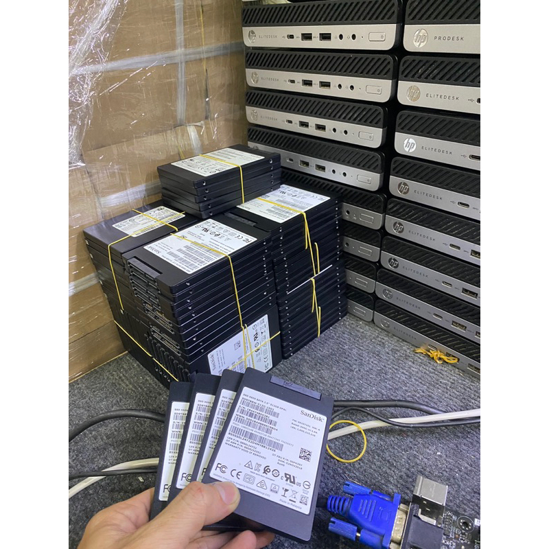 Ổ cứng ssd 512gb /1Tb cho laptop , máy tính bàn, chuẩn 2.5 hàng tháo máy