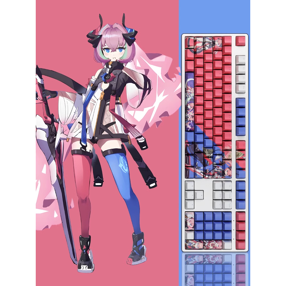 Keycap Honkai Impact 3 Rozaliya Olenyeva Model, chất liệu PBT