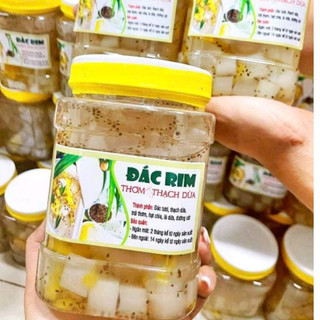 Hạt đác rim thơm thạch dừa hủ 1kg
