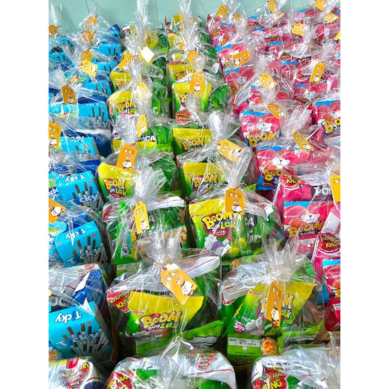 Túi đựng bánh cookie dạng cao - to đựng quà mini cho bé yêu ❤