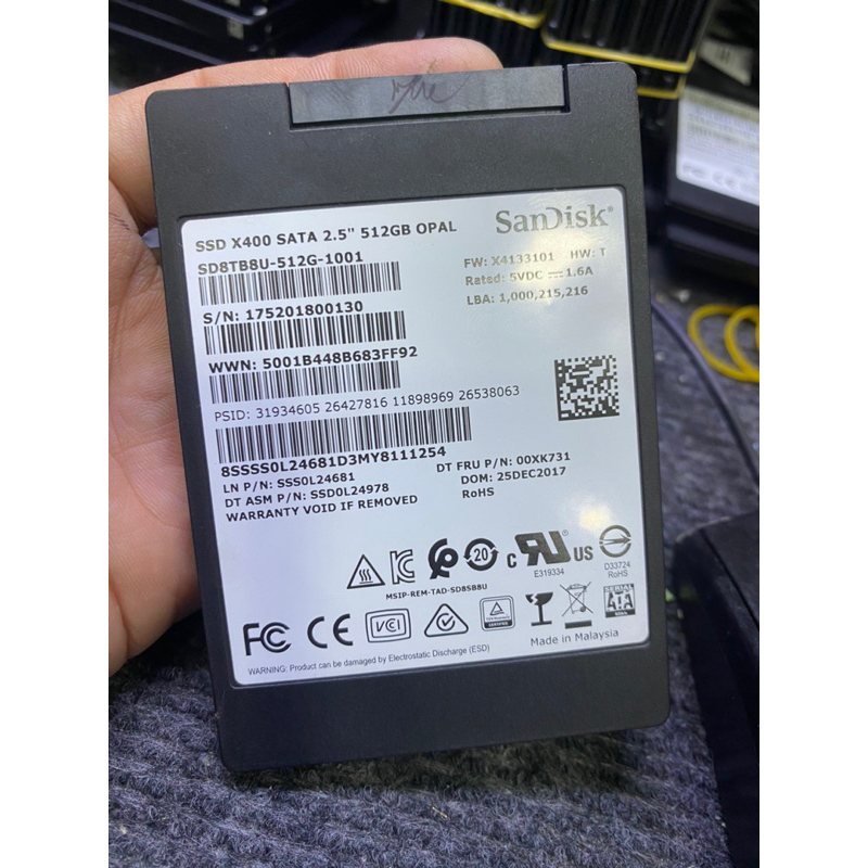 Ổ cứng ssd 512gb /1Tb cho laptop , máy tính bàn, chuẩn 2.5 hàng tháo máy