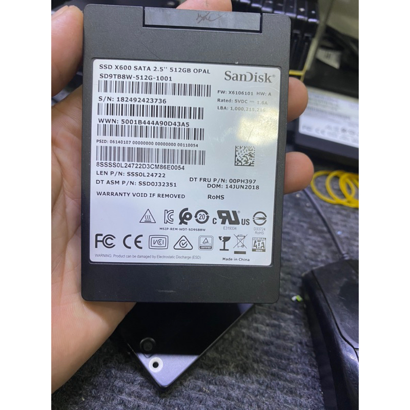 Ổ cứng ssd 512gb /1Tb cho laptop , máy tính bàn, chuẩn 2.5 hàng tháo máy