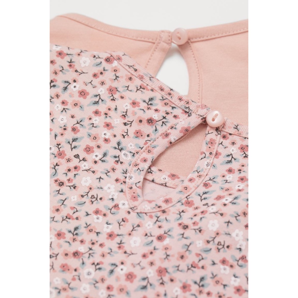 Set 2 áo thun dài bé gái, Hờ mờ JP săn SALE