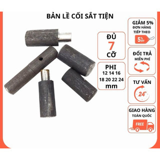 bản lề cối tiện đầu bằng các cỡ (10mm, 12mm, 16,18,20,22,24)