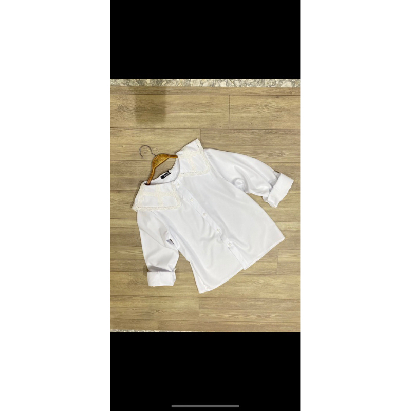 Áo sơmi bé gái, áo sơmi cho bé gái cổ sen chất liệu cao cấp đủ size cho bé 25-35kg Trang Xô Kids