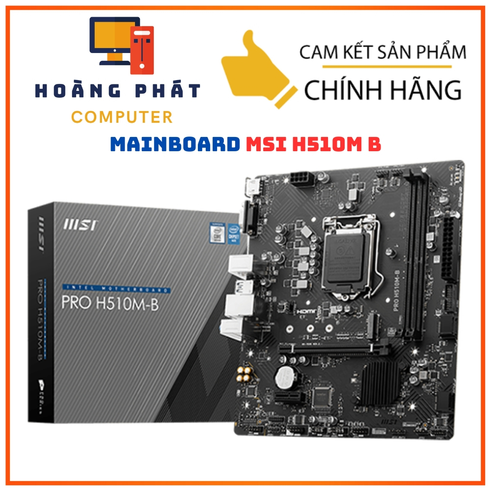 MSI PRO H510M B | Chipset H510/ LGA1200/ Micro-ATX